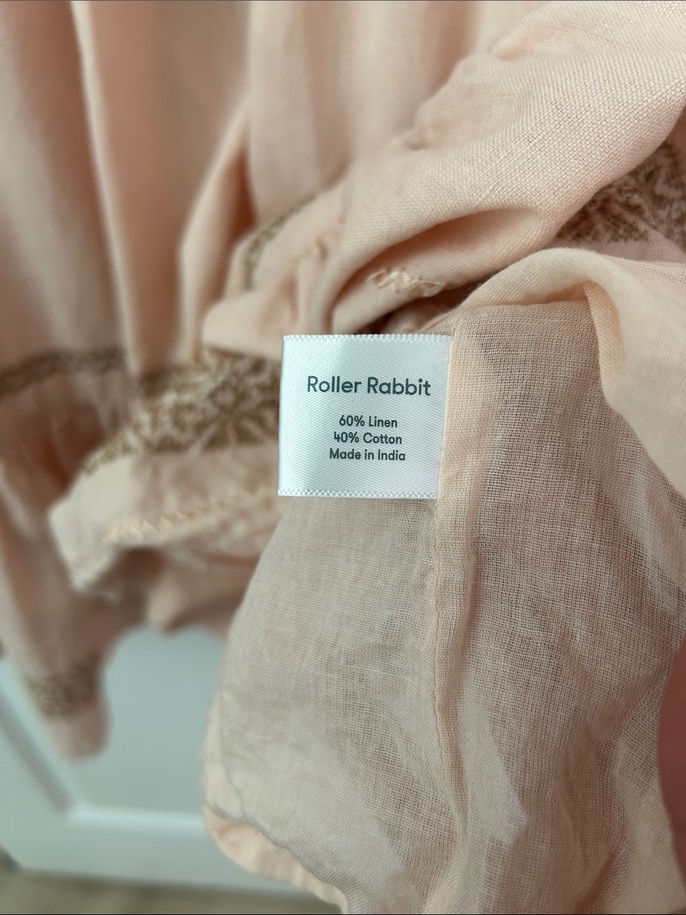Roller Rabbit Maricruz Blush Pink Embroidered Dress - Picture 7 of 7